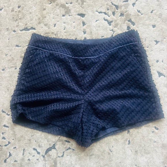 W by Worth Pants - W by Worth High Waist Black Shorts